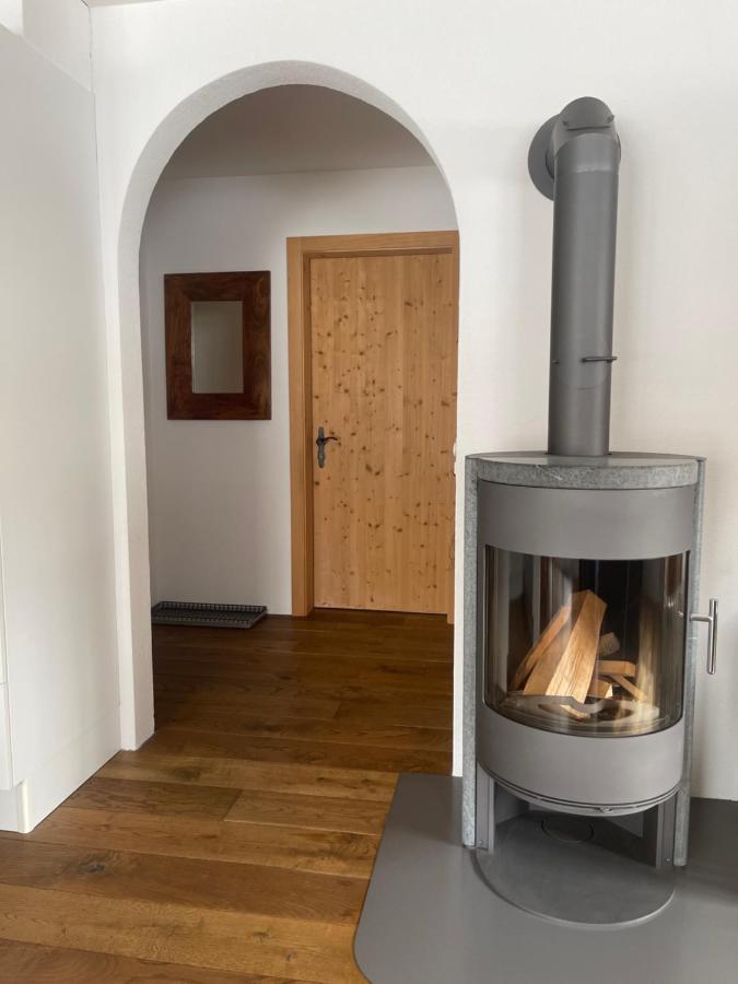 Ferienwohnung Mit Idyllischer Aussicht Klosters Exteriör bild