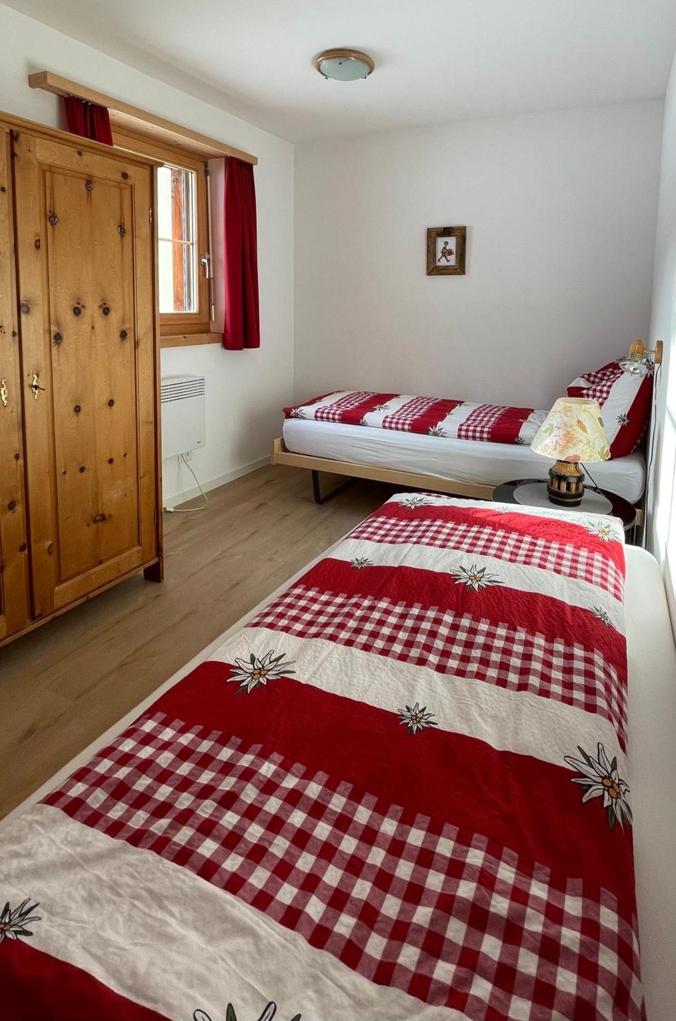 Ferienwohnung Mit Idyllischer Aussicht Klosters Exteriör bild